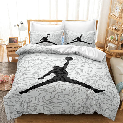 Premium Athletic Basketball Bedding Set
