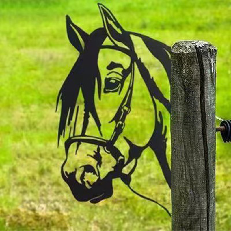 Rustic Country Yard Metal Decor