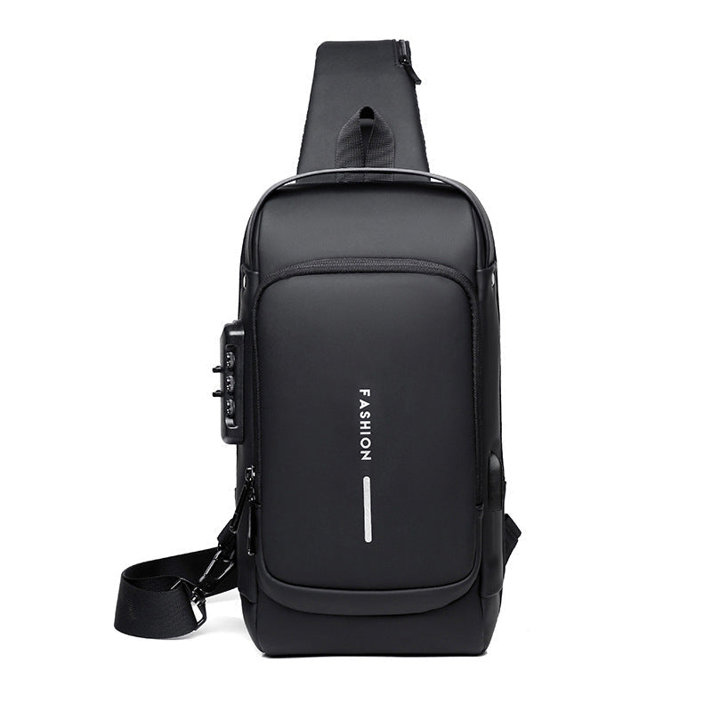 Stylish Secure Travel Crossbody Bag for Men