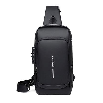Stylish Secure Travel Crossbody Bag for Men