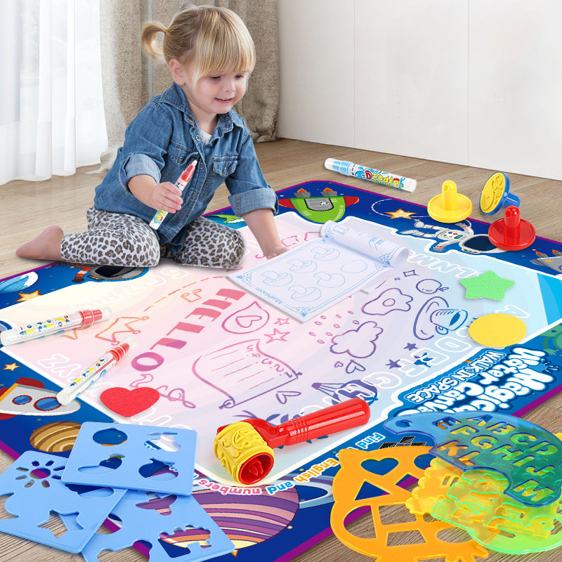 Colorful Water Painting Canvas