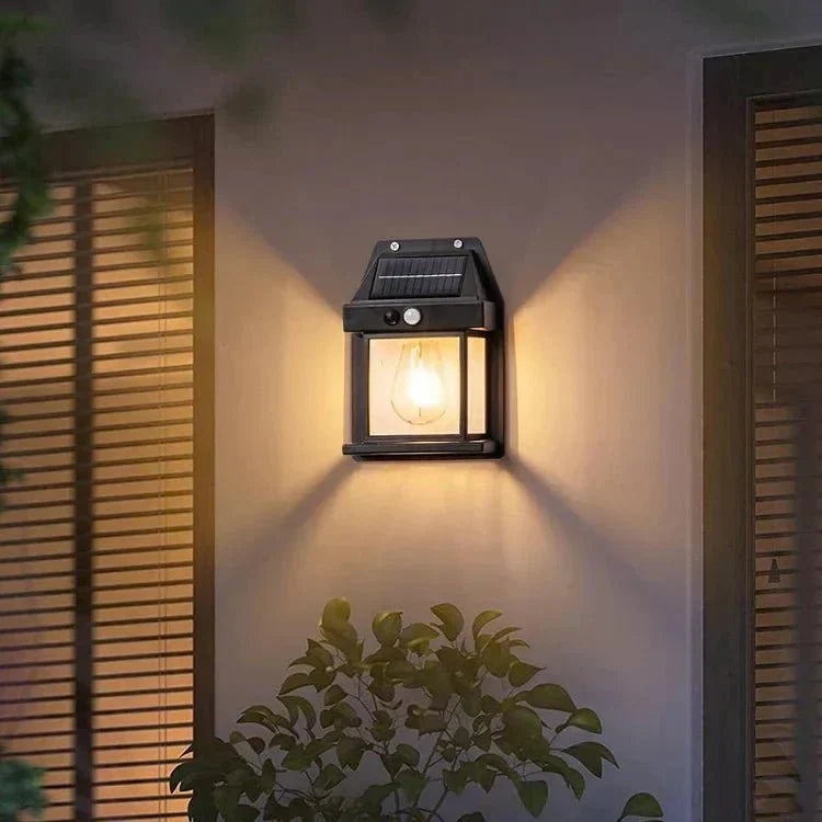 Stylish Outdoor Solar Powered Lamp