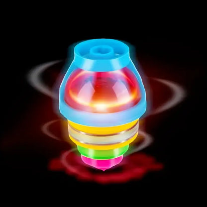 Colorful LED Spinning Top Toy