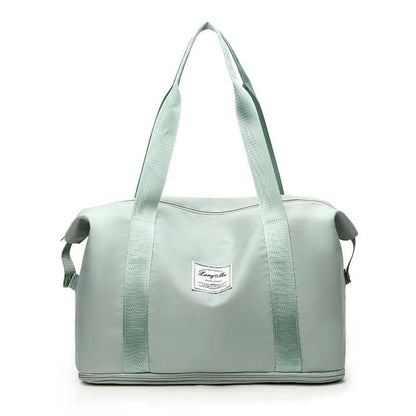 Spacious Dual Compartment Water Resistant Travel Bag