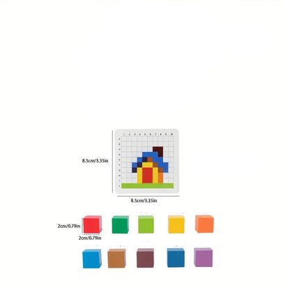 Wooden Montessori Learning Alphabet and Number Set