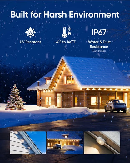 Smart Bright Outdoor Lamp with WiFi Control