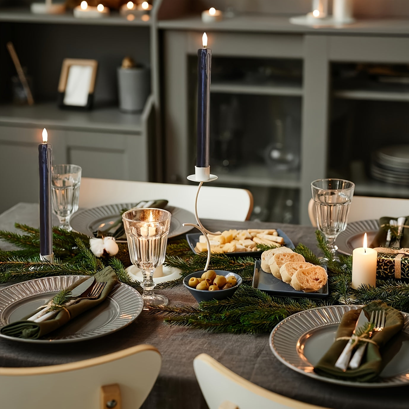 Battery Operated LED Candle Set with Remote Control