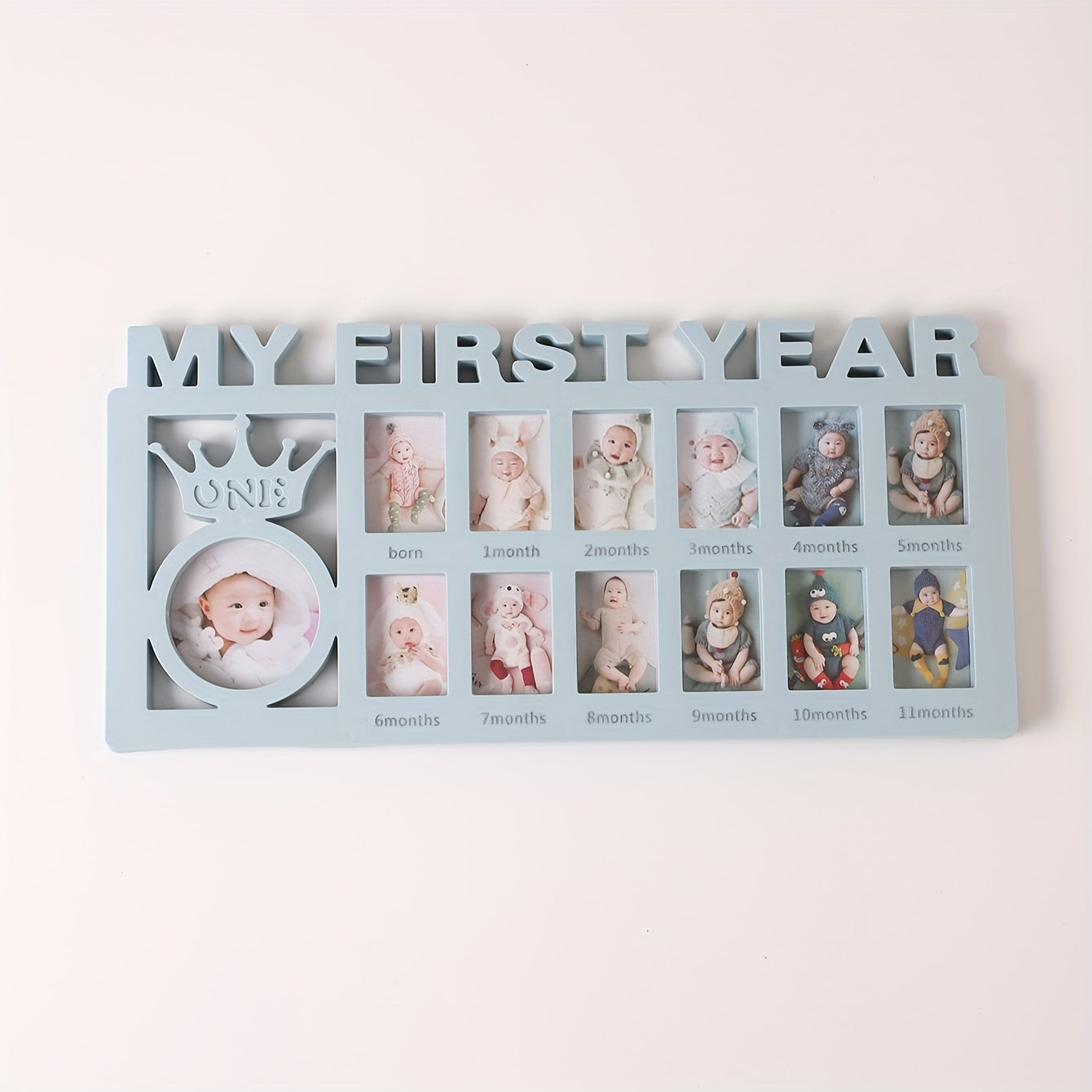 Personalized Baby Picture Frame for 12 Months