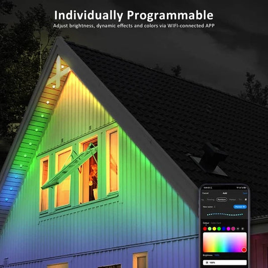 Smart Bright Outdoor Lamp with WiFi Control - Befez