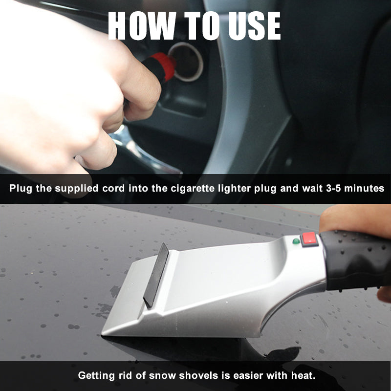 Fast Ice Remover for Clear Windshields