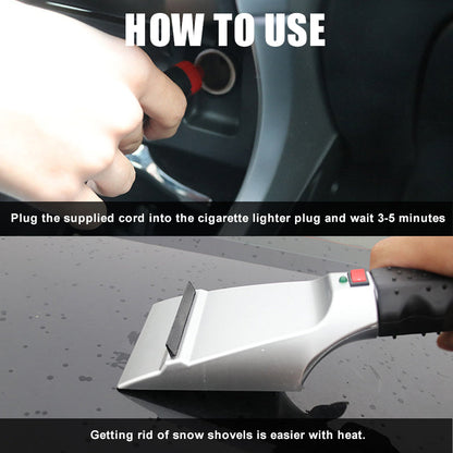 Fast Ice Remover for Clear Windshields