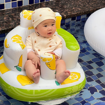 Comfortable Inflatable Baby Seat with Safe Support