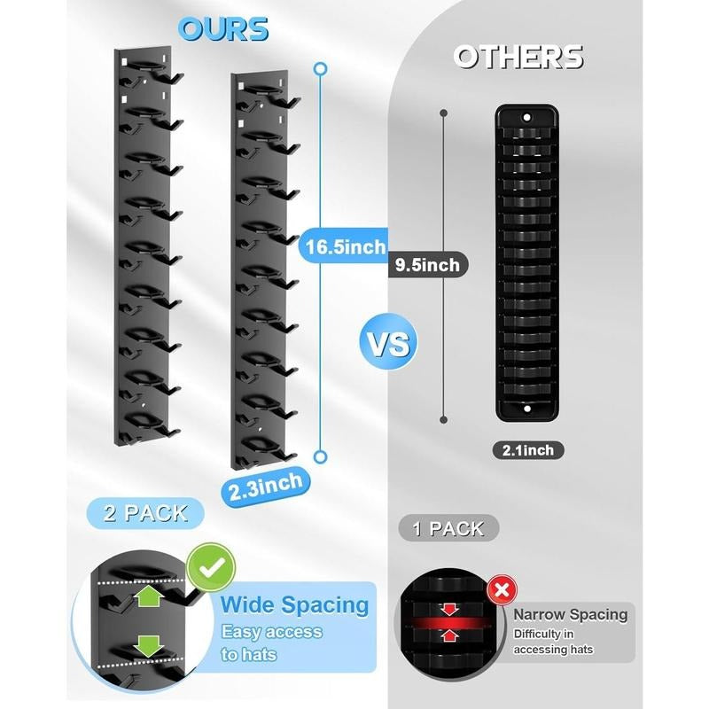 Space Saving Hat Rack Storage
