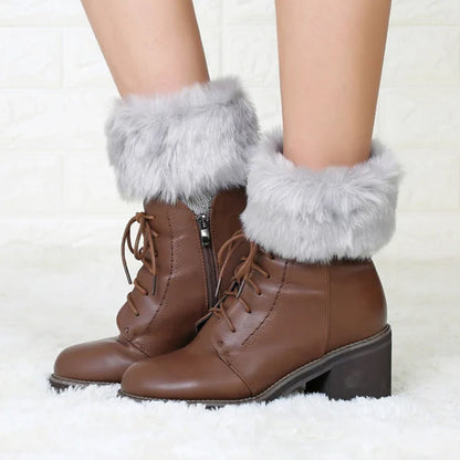 Cozy FurryLegs - Soft, Warm and Stylish Winter Leg Warmers