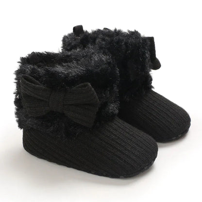 Cozy Baby Snow Boots - Soft Plush Non Slip Footwear