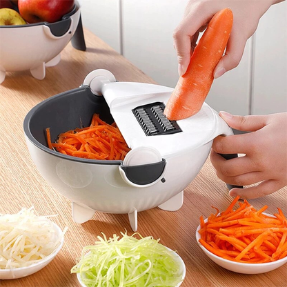 Easy 9-in-1 Kitchen Food Chopper and Slicer