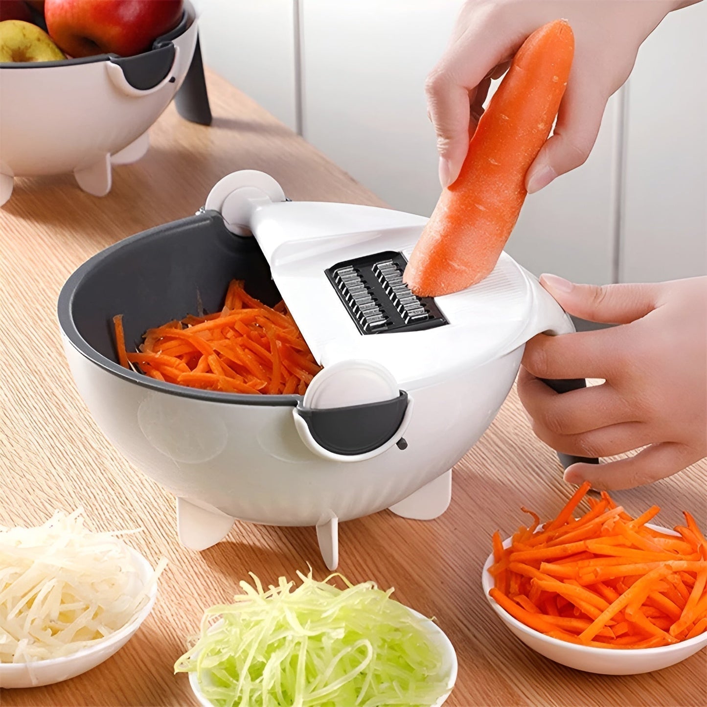 Easy 9-in-1 Kitchen Food Chopper and Slicer - Befez