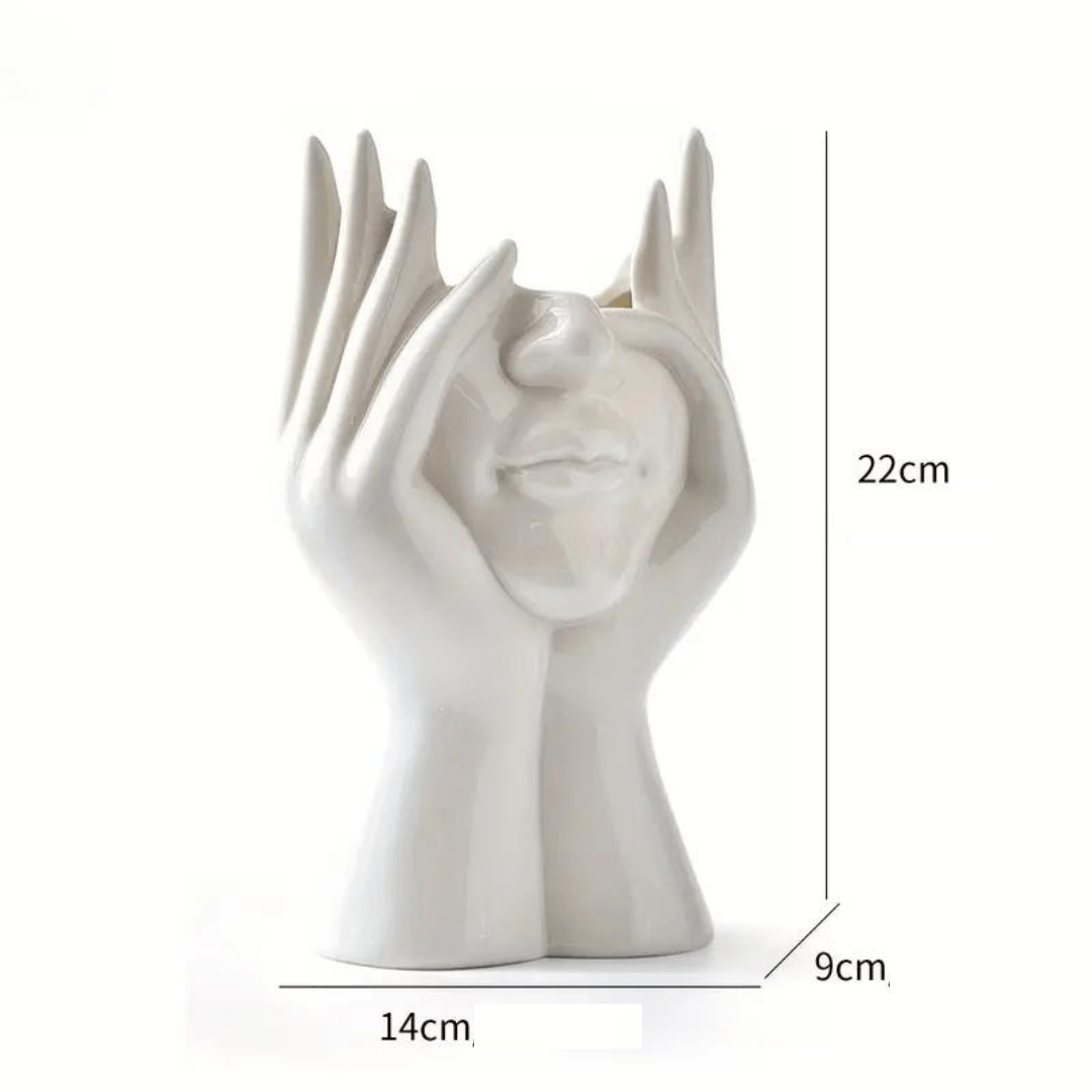 Simple Elegant Ceramic Vase for Modern Homes