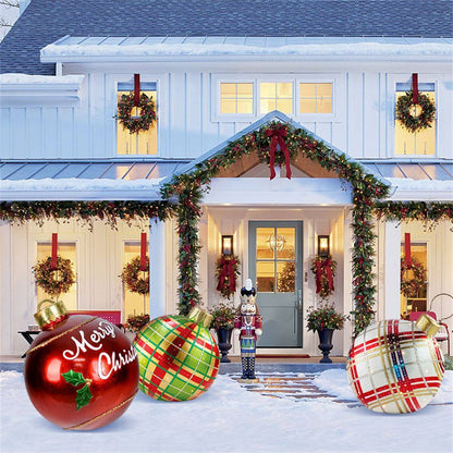 Befez | Festive Outdoor Blow Up Christmas Ball Decoration
