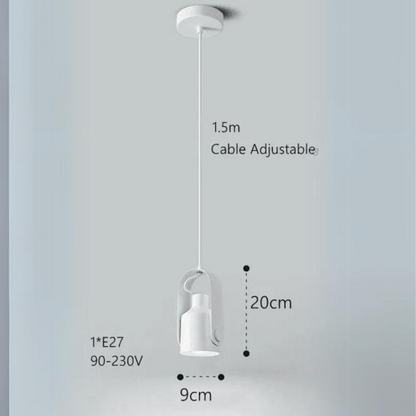 Simple Pendant Light with Adjustable Arm