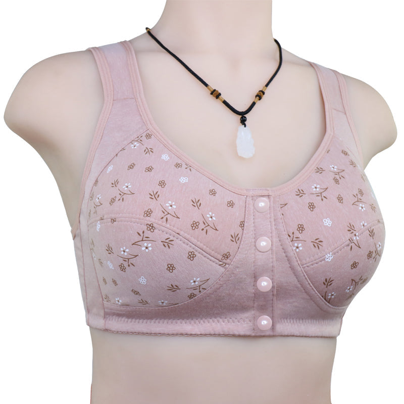 Soft Front Closure Supportive Bra