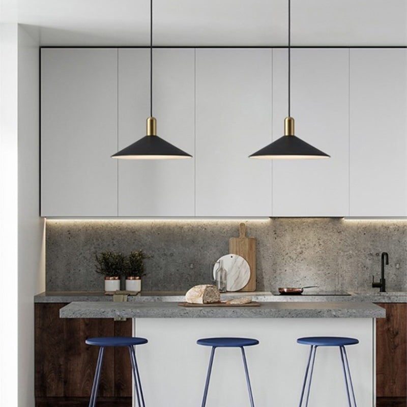 Stylish Contemporary Cone Shaped LED Light Fixture