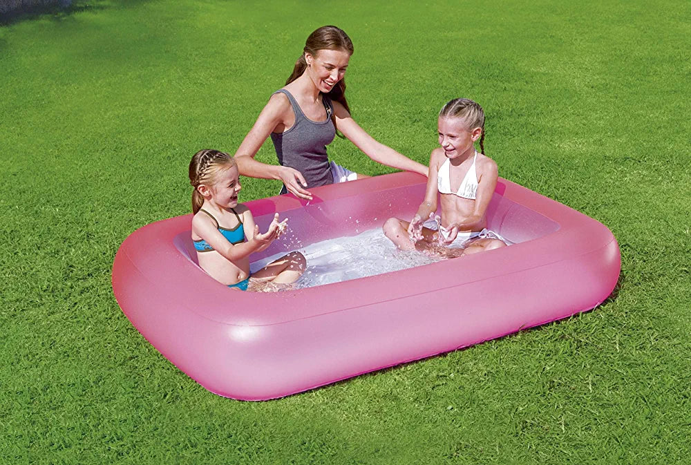 Colorful Kids Inflatable Pool with Pump