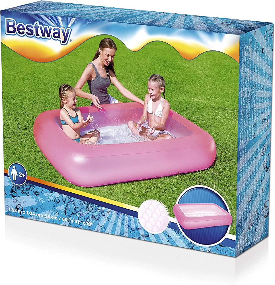 Colorful Kids Inflatable Pool with Pump
