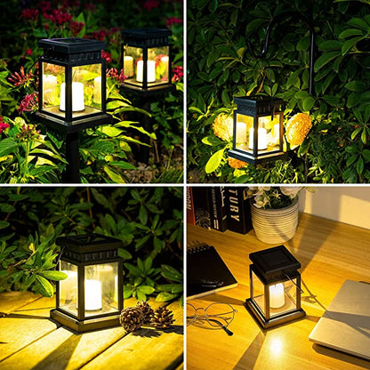 Outdoor Solar Powered Garden Lantern