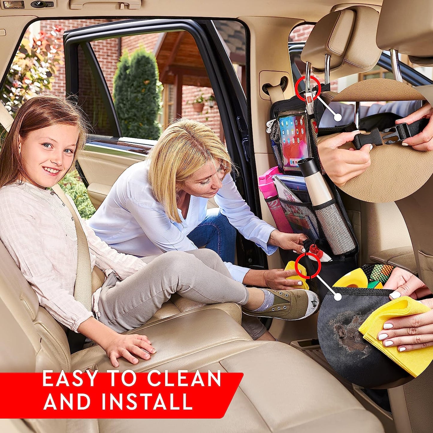 2-Pack Auto Back Seat Storage