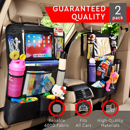 2-Pack Auto Back Seat Storage