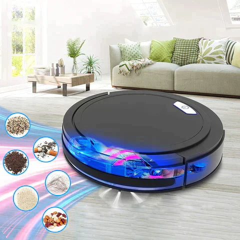 Powerful Pet Hair Robot Vacuum Cleaner for Hard Floors - Befez
