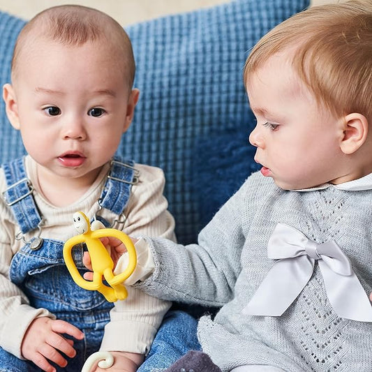 Soft Silicone Baby Teether Toy Monkey - Befez