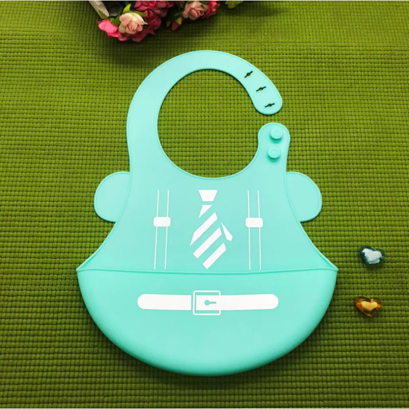 Soft Baby Bibs – Cute Animal Silicone Feeding Bib Set