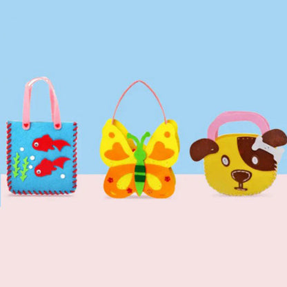 Colorful Handmade School Backpack