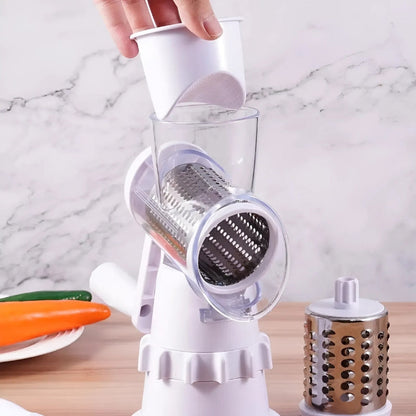 Easy Slice Manual Veggie Chopper with 3 Blades