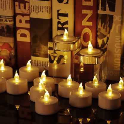 Warm LED Candle Lights