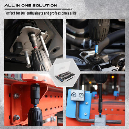 Premium Hex Key Wing Nut Driver Set