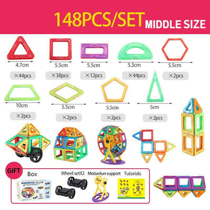 Fun Magnetic Building Blocks for Children