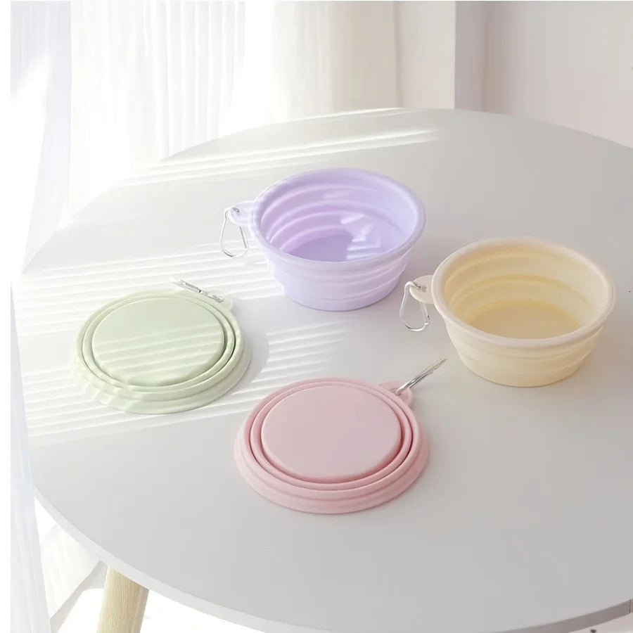 Portable Pet Bowl for Food and Water On the Go