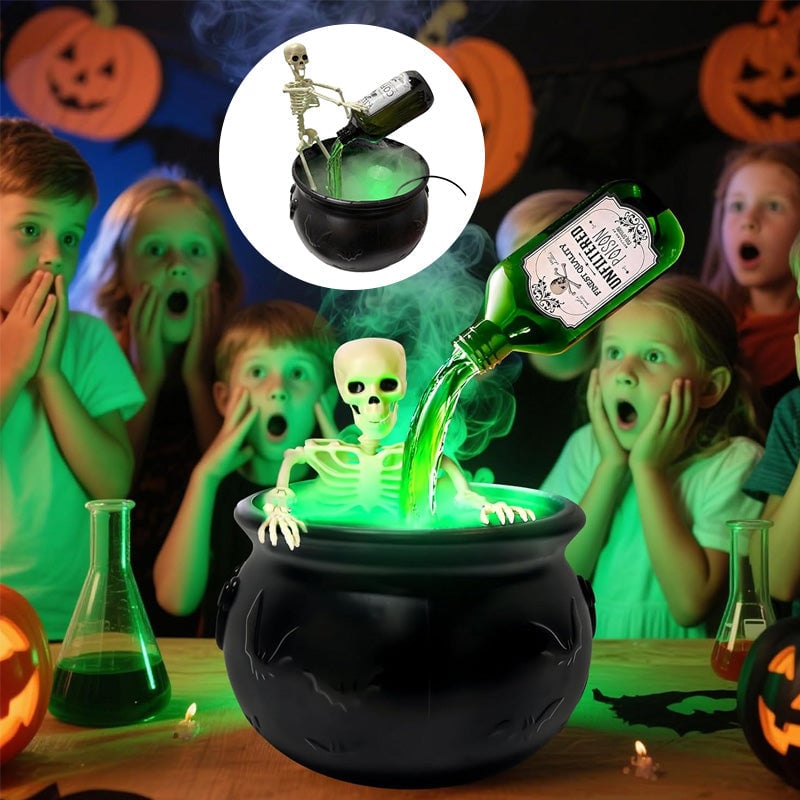 Spooky Glass Haunted Lantern Decoration