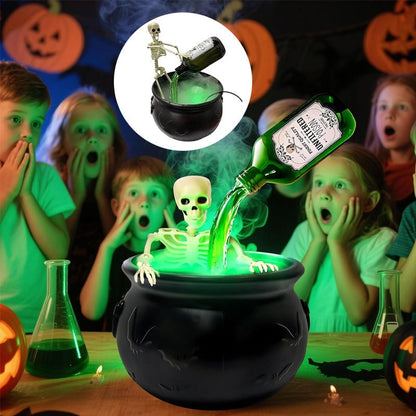 Spooky Glass Haunted Lantern Decoration