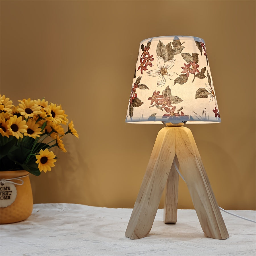 Beautiful Wooden LED Desk Lamp