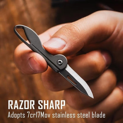 Compact Lightweight Metal Folding Pocket Knife