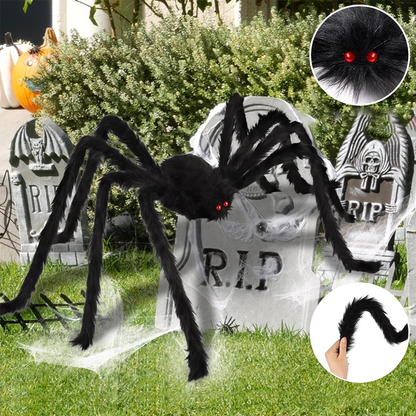 Creepy Halloween Decor, Stretchy Spider Web