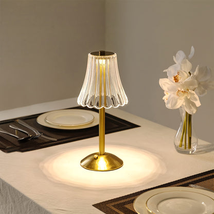 Luxury LED Crystal Desk Lamp with Touch Control