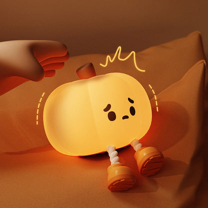 Cozy Pumpkin Table Lamp