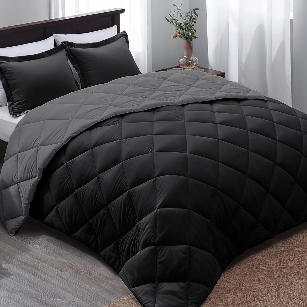 Premium Reversible Duvet with Soft Microfiber Fill
