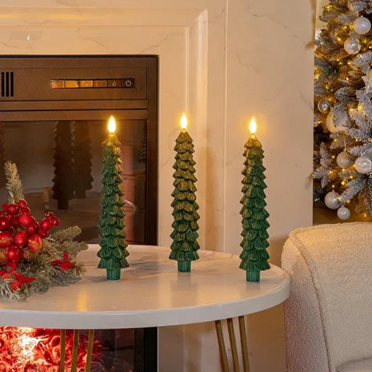 Warm LED Christmas Candles for Home Decor - Befez