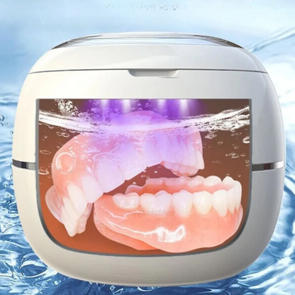 Compact Automatic Denture Cleaning Device